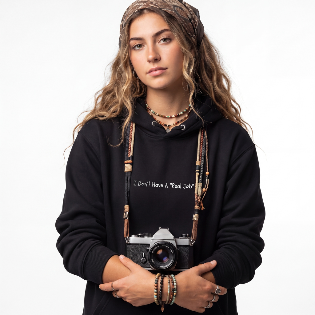 I Don't Have A Real Job - Hoodie